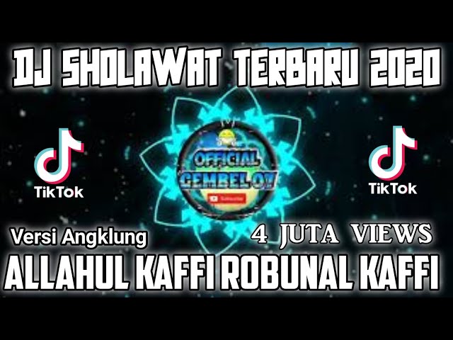 Dj Viral 🎵🎵 Tik Tok Allahul Kafi Robbunal Kafi (Remix Slow Full Bass Viral 2020) Versi Angklung class=