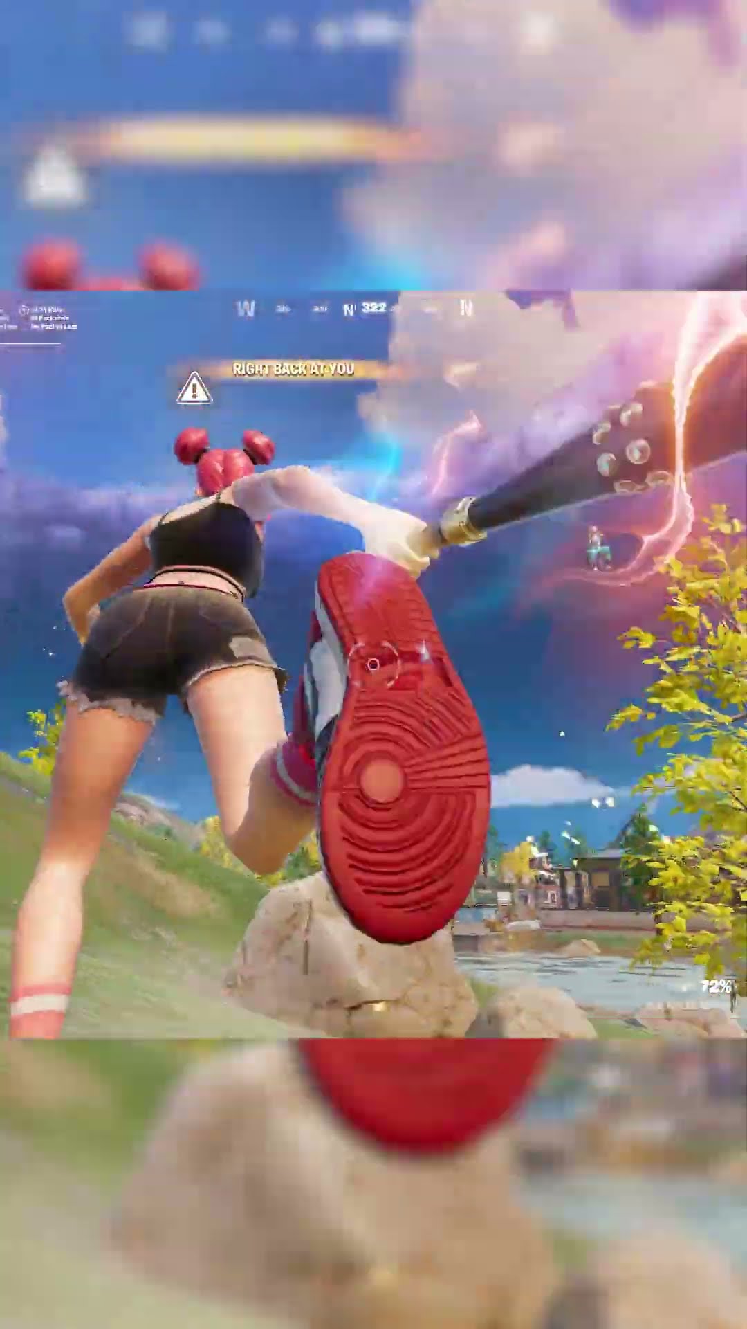 Winning Fortnite but Only The Kneecapper! #shorts