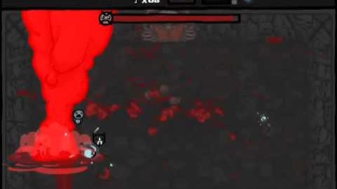 Binding of Isaac Chocolate Milk + Brimstone = Automatic Brimstone OP vs Satan