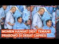 Momen Prabowo Ditemani Sang Anak Didit Hediprasetyo Saat Debat Capres