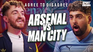 Man City & Arsenal Fans Clash Ahead Of Premier League Fixture Agree To Disagree