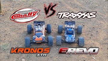 Traxxas E.Revo 2.0 Vs Team Corally Kronos Xtr Speed Run And Bash #traxxas #teamcorally