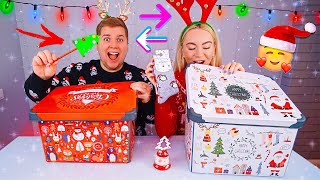 МИСТЕРИ Бокс Новогодние ПОДАРКИ ЗАМЕНА ЧЕЛЛЕНДЖ 🎁 ОБМАНИ Mystery Box Switch-Up Challenge