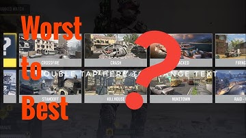 Ranking every Cod mobile map (worst to best)