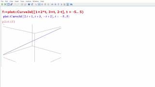 3 dimensions graphing lines screenshot 2