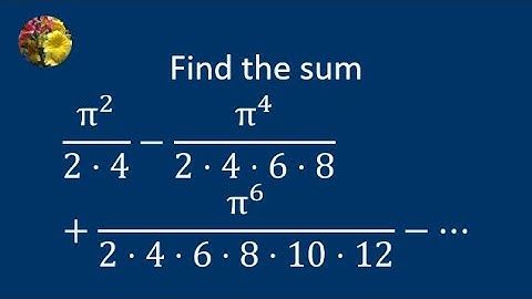 Evaluating the required sum using basic techniques (SS-372)