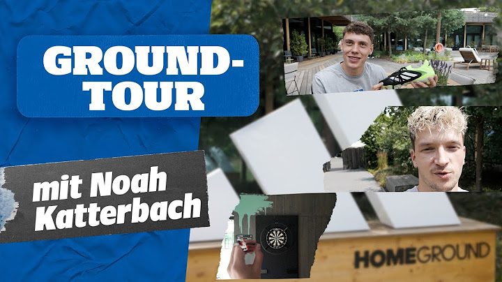 NOAH KATTERBACH ZEIGT DEN ADIDAS HOMEGROUND | Darts, Barista & Neue Kicks 