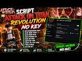 Cách Hack Attack on Titan Revolution Script No Key,Auto Farm Titan,Raid,Wave,Antian Mới Nhất