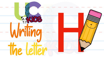 Write the letter H | H for Hen| 🐔 | Alphabet Writing lesson for children | UCkids