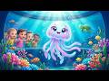🌊🪼 Jellyfish Dance Song | Happy Underwater Adventure for Babies &amp; Toddlers
