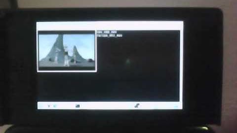 Yabause on OpenPandora (Magic Knight Rayearth)