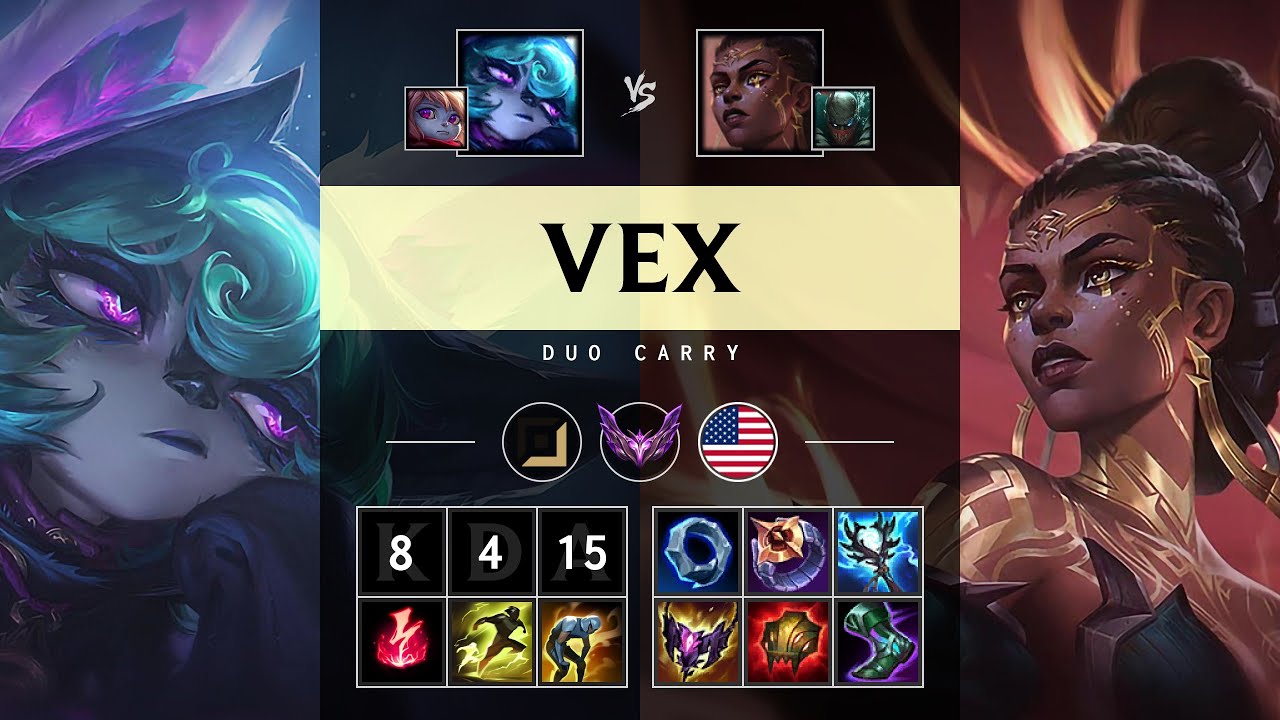 Vex Carry vs Mel - NA Master Patch 25.15