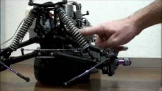Savage X / XL Hop Ups & Mods - Carbon Fiber Hinge Pins