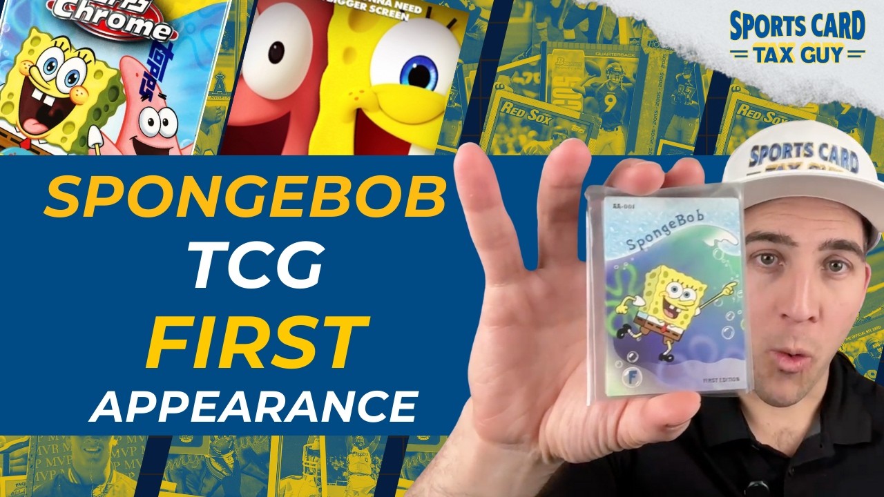 Стоит ли коллекционировать эту коллекционную карточку новичка Губки Боба? Полный обзор набора.