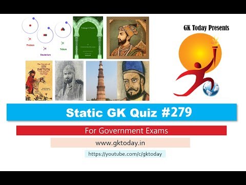 GKToday&rsquo;s Static GK Quiz-279