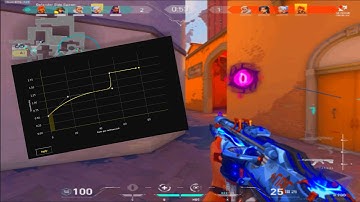 The Best Custom Curve Settings For VALORANT 1600 Dpi