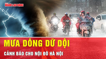 Hà Nội sắp mưa dông dữ dội: Lốc xoáy, sấm sét và gió mạnh cấp 8 đang tới gần | Tin tức