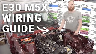 BMW E30 M52/M50 Swap Wiring Guide | 24v M5X Engine Conversion Electrics Wiring Chart | 048