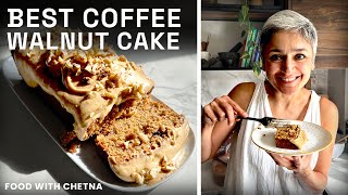 How to Make a Classic Coffee & Walnut Cake (Easy Recipe)
