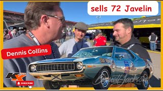 Dennis Collins from Coffee walk talks to JF and sells a 72 Javelin State trooper at Barrett