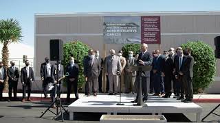 College offices ground breaking