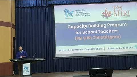 Capacity building program for school teachers 😎