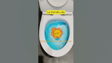 Lọ thả bồn cầu Hàn Quốc hương hoa tươi mát,khử mùi khử khuẩn #dotienich #review #giadung