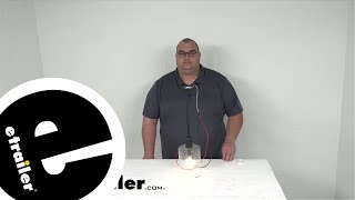 etrailer | Gustafson 12V RV LED Pendant Light w/ Light Shade Spec Review