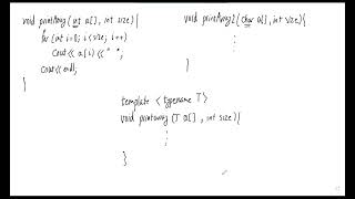 Data Structures 01: Templates in C++