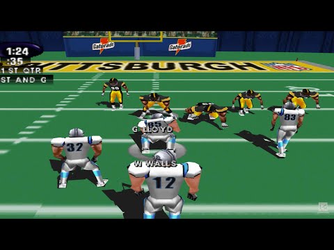 NFL Xtreme - PS1 Gameplay (4K60fps)