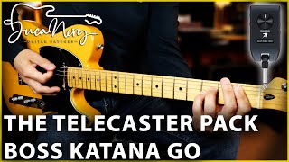 BOSS KATANA GO - THE TELECASTER GUITAR PACK - YouTube