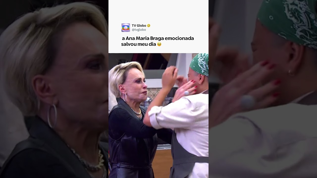 Ana Maria Braga chora na prova do #ChefDeAltoNível 🥹 #shorts