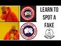 Learn to spot a fake Canada Goose--A comparison of past, present and fake models