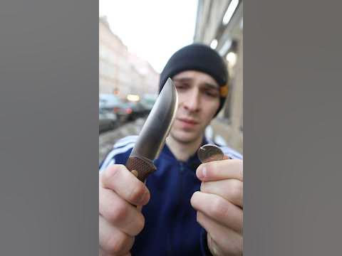 ☝⚠ ЭКСТРЕННАЯ ЗАТОЧКА НОЖА! #нож #ножи #заточка - YouTube