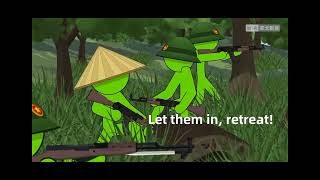 Vietnam war stickman animation