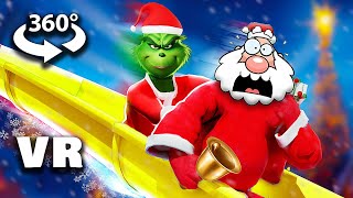 Christmas Waterslide 360 Vr
