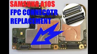 Samsung A10S FPC CONNECTOR REPLACEMENT / NO CHARGE MIC SPEAKER