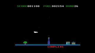 1985 - Star Blazer スターブレーザー MSX Gameplay