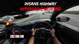 Ultimate Highway Hyperdrive with Dad 🔥 | Virtus GT (4K POV)