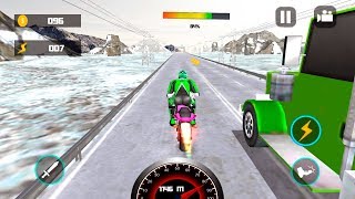 Bike Attack : Traffic Racer - Gameplay Android game - super bike racing game screenshot 1