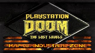PSX Doom TC: Lost Levels - Map 08: Industrial Zone (100%) Ultra Violence