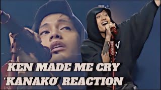 KEN Crying for 'KANAKO' | [Eng sub] #pagtatagfinale #sb19reaction