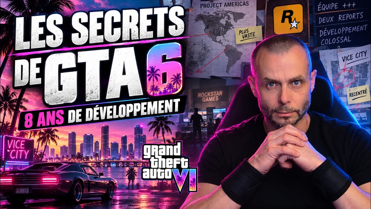 GTA 6 : ROCKSTAR révèle ENFIN pourquoi le jeu a pris 8 ANS !