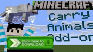 How to download Minecraft pocket edition animal carry mod Minecraft   pe screenshot 4