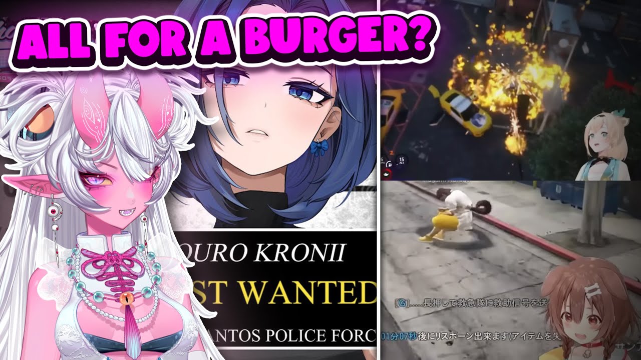 NINER Reacts to Hololive GTA RP Highlights【FIRST TIME REACTION】