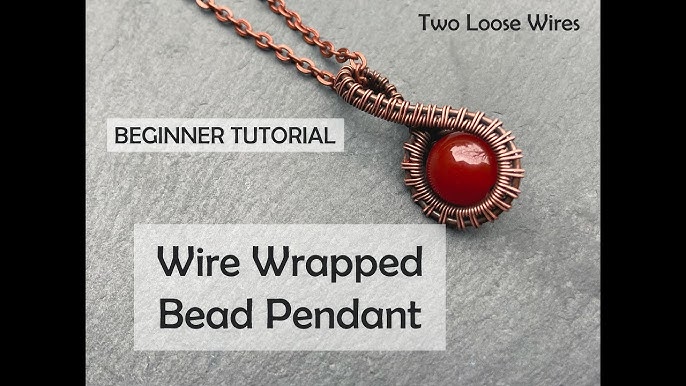 Wire wrapping – silver wire jewelry