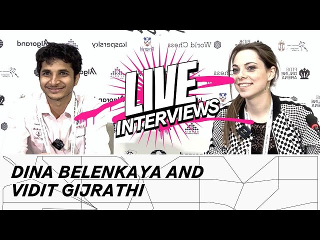 When Vidit Gujrathi ❤️ and Dina Belenkaya 🧚‍♀️ come together