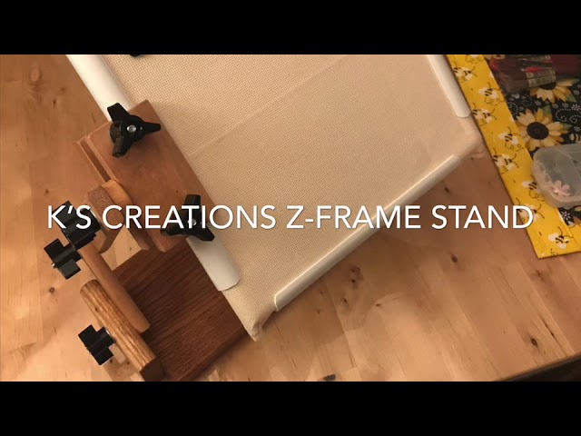 K’s Creations Z-Frame Stand (cross stitch) class=
