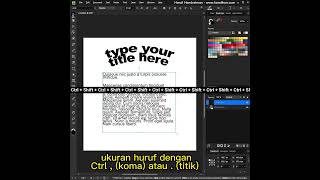 Artistic vs Frame Text - Affinity Vector Tutorial