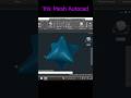 Trik buat bintang exploding #autocad2d #mesh #drafter #tutorial